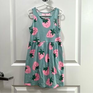 H&M Strawberry Print Dress Size 6X / 7